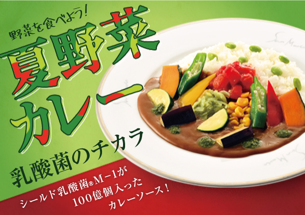 季節限定「夏野菜カレー」の販売開始のお知らせ！-カレーハウス サンマルコニュース｜関西を中心に展開中！ヨーロピアンカレーのカレーハウス  サンマルコ｜KYK GROUP｜大阪市阿倍野区松崎町にある、期待感と安心感をもってご来店いただける飲食店づくりを目指す株式会社曲 ...